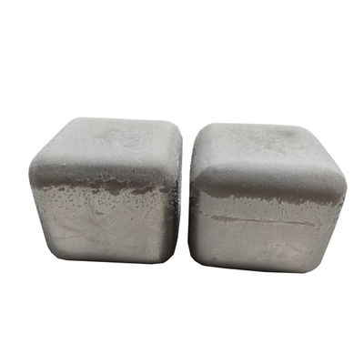 Frosting Engraved Reusable Stainless Steel Ice Cubes For Cooling Wine
