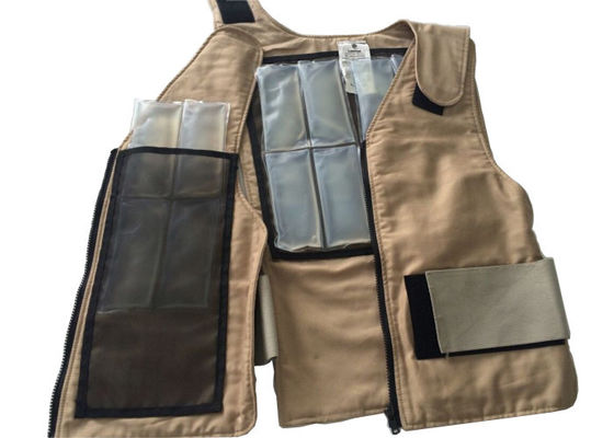 Unisex Breathable Cotton Fabric PCM Cooling Vest