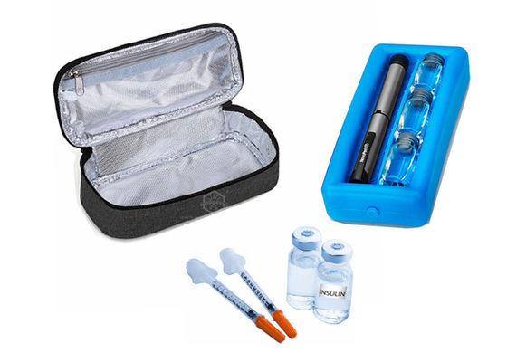 Portable Nylon Fabric 6 Vials PCM Cooling Packs