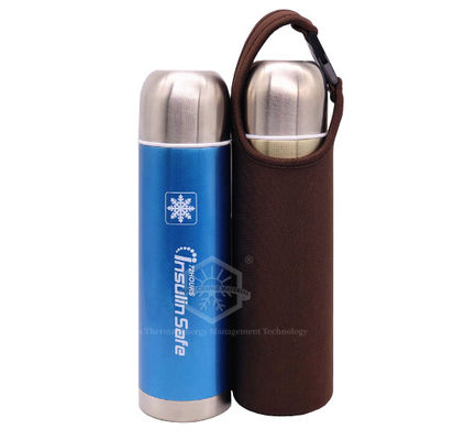 Travel 18°C Premium Insulin Cooling Bottle Refrigerated Portable 72 Hrs