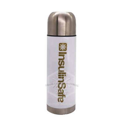 2-8°C SS304 PCM Travel Cooler Flask 36 Hrs For Biomedication And Insulin Carrying